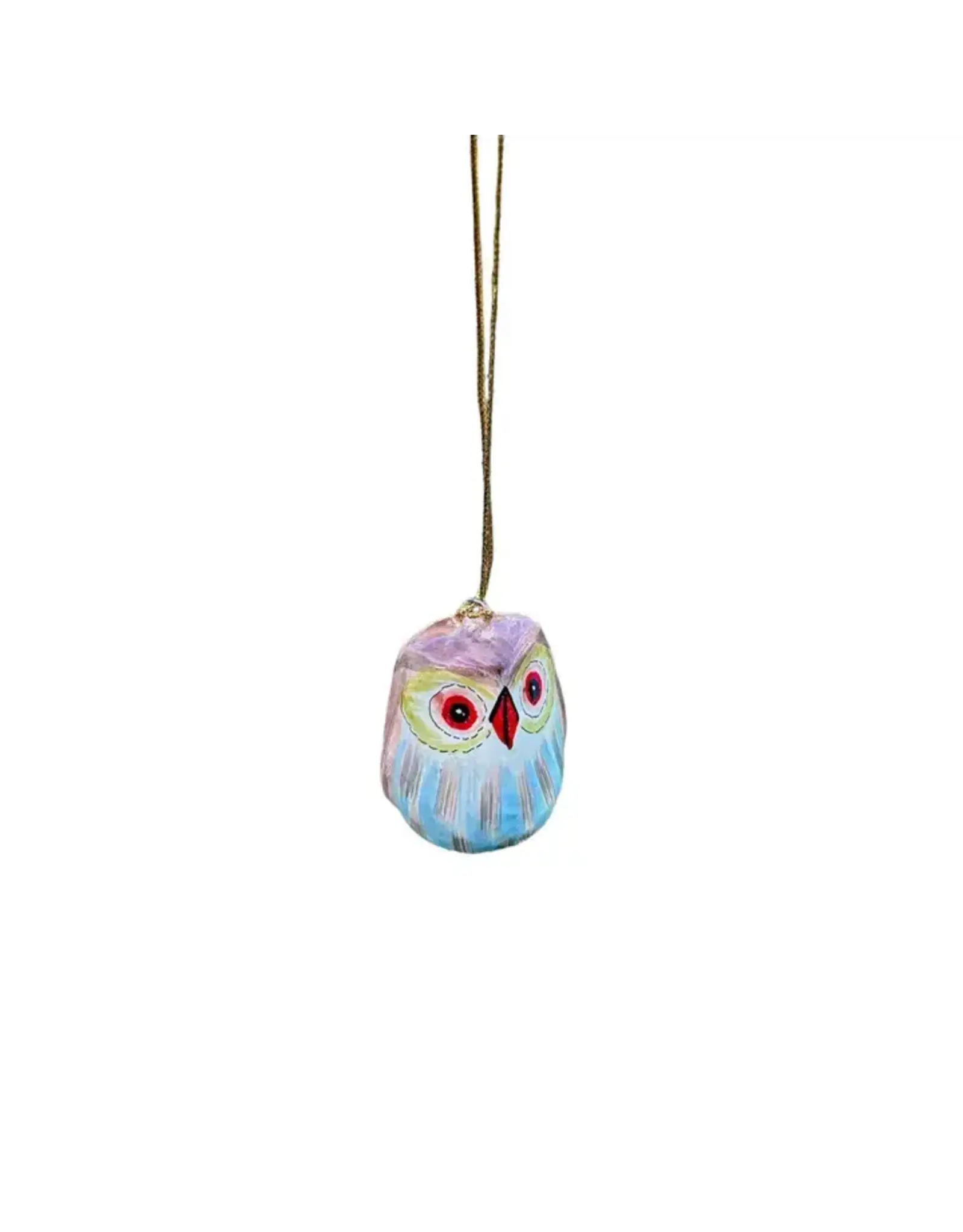 Owl Ornament Paper Mache