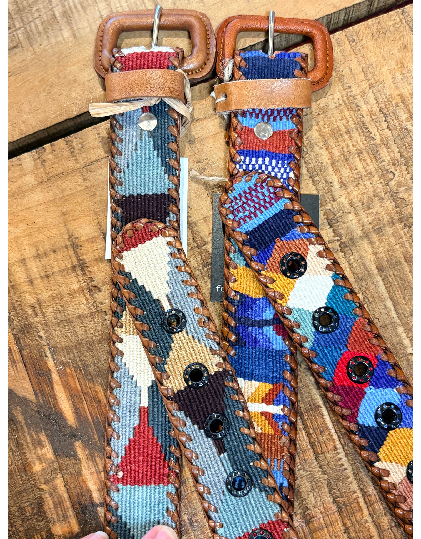 Geometric Handwoven Belt, Guatemala