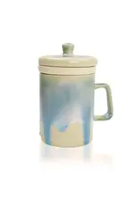 Northern Lights Ceramic Tea Infuser Mug