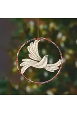 Quilled Peace Dove Christmas Ornament