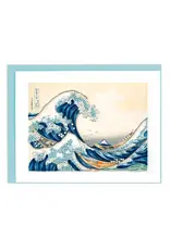 Artist Series - Quilled Great Wave, Hokusai Greeting Card, Vietnam