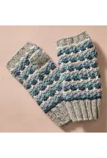 Samudra Blues Wristwarmers, Nepal