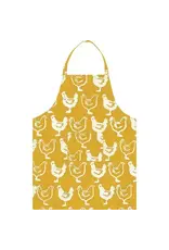Apron Reversible: Chickens - Gold-Organic, Ghana