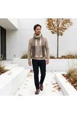 Alpaca Plaid Scarf - Salt Flat