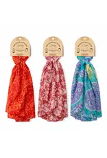 Trade roots Sari Fabric Wrap & Square Scarf
