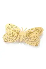 Butterfly Gold Trivet, India