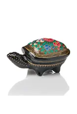Kashmiri Turtle Paper Mache Box