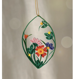 Mau Quilled Flower Garden Ornament