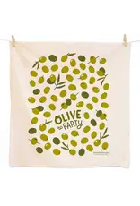 Olives - Tea Towel + Sponge Cloth Set