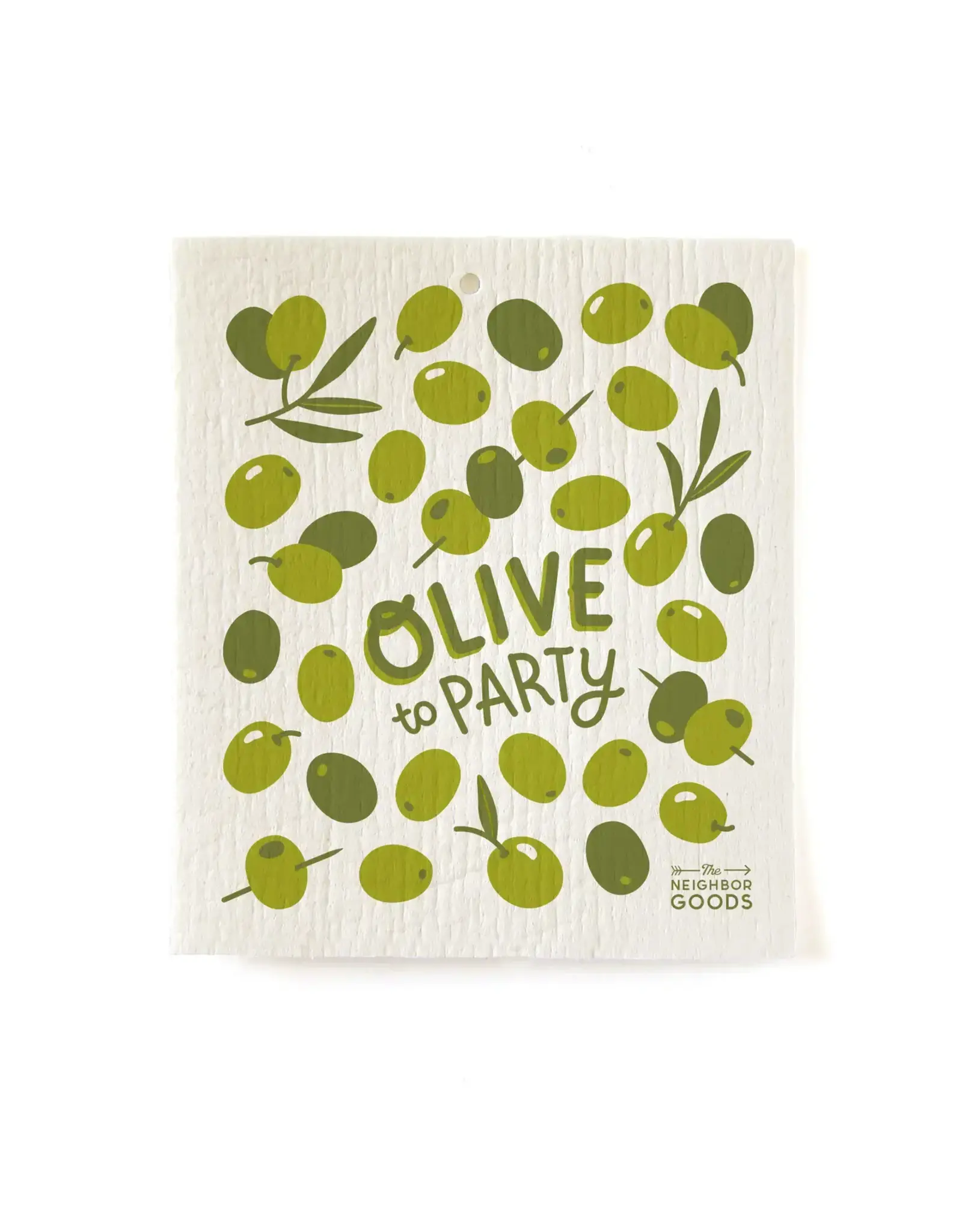 Olives - Tea Towel + Sponge Cloth Set