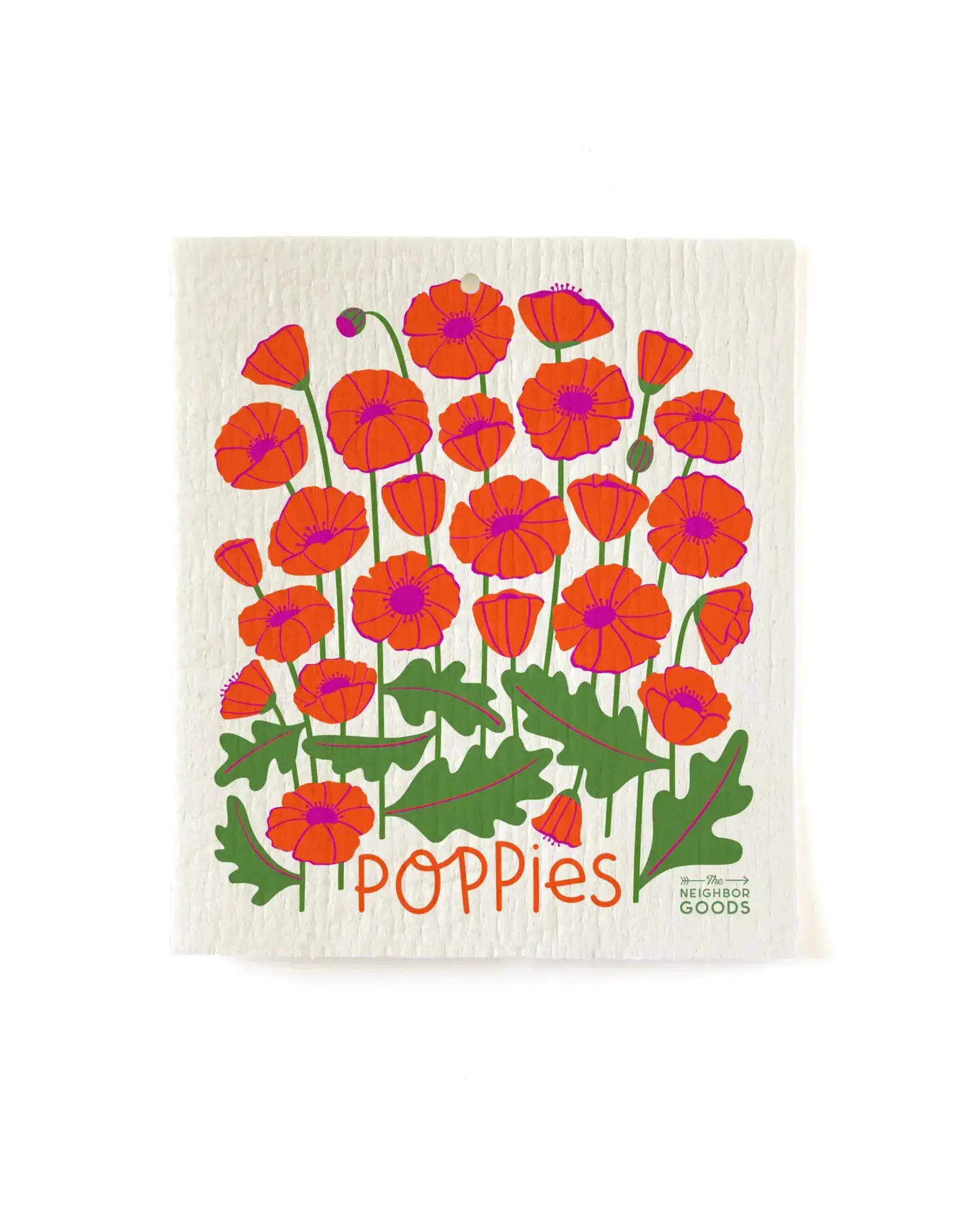 Poppy - Tea Towel + Sponge Cloth Set