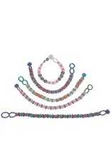 Glass Bead Flower Bracelet, Guatemala