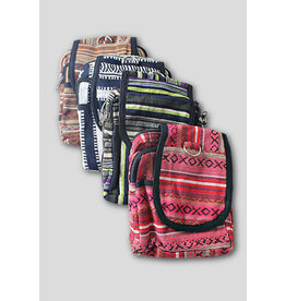 Trade roots Gyari Cotton Camera Size Bag, Nepal (colors vary)