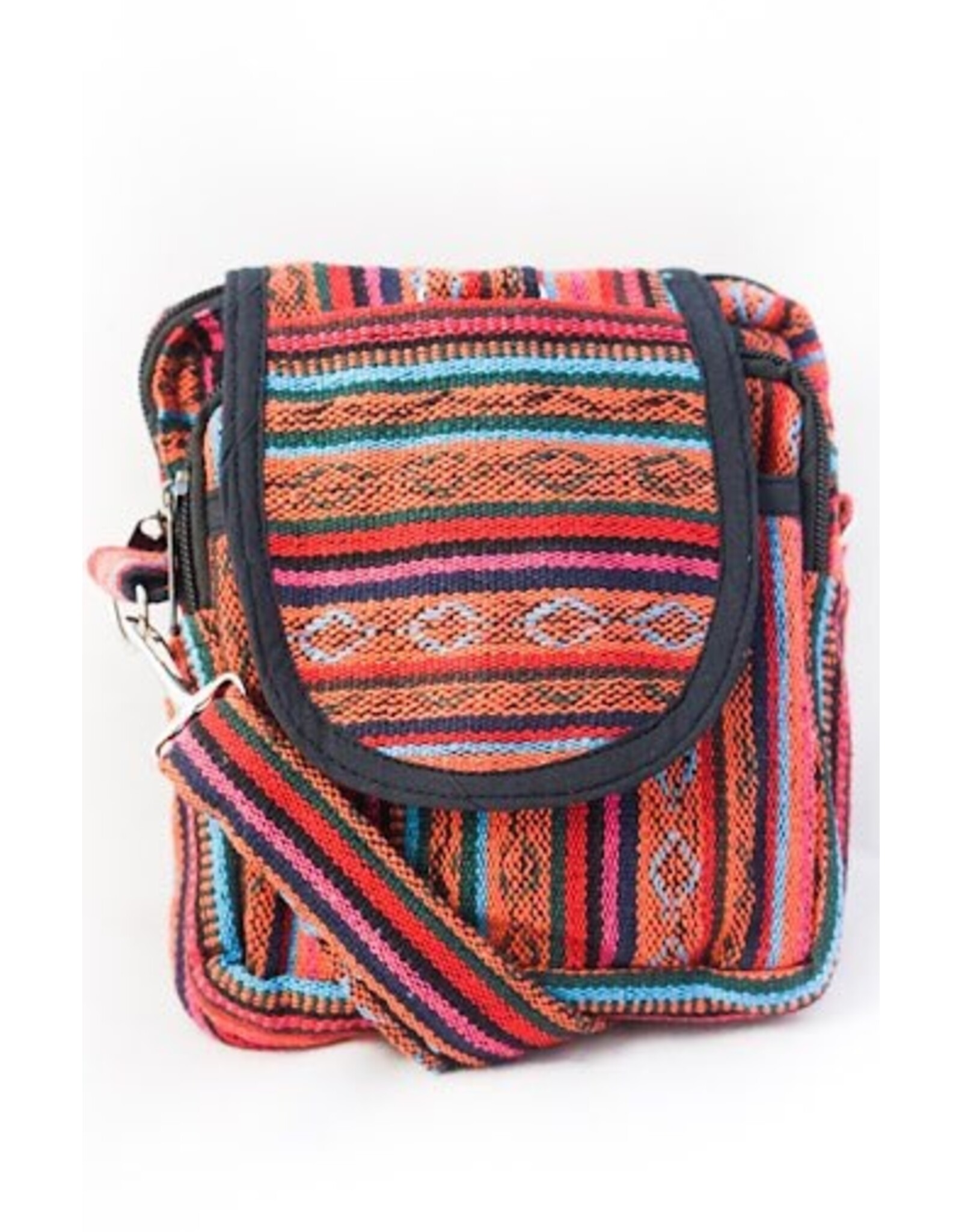 Trade roots Gyari Cotton Camera Size Bag, Nepal (colors vary)