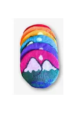 Felt Trivet, Mountain, Nepa (Background color varies)