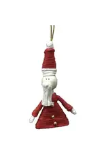 Cotton & Wire Santa Claus Ornament, Colombia