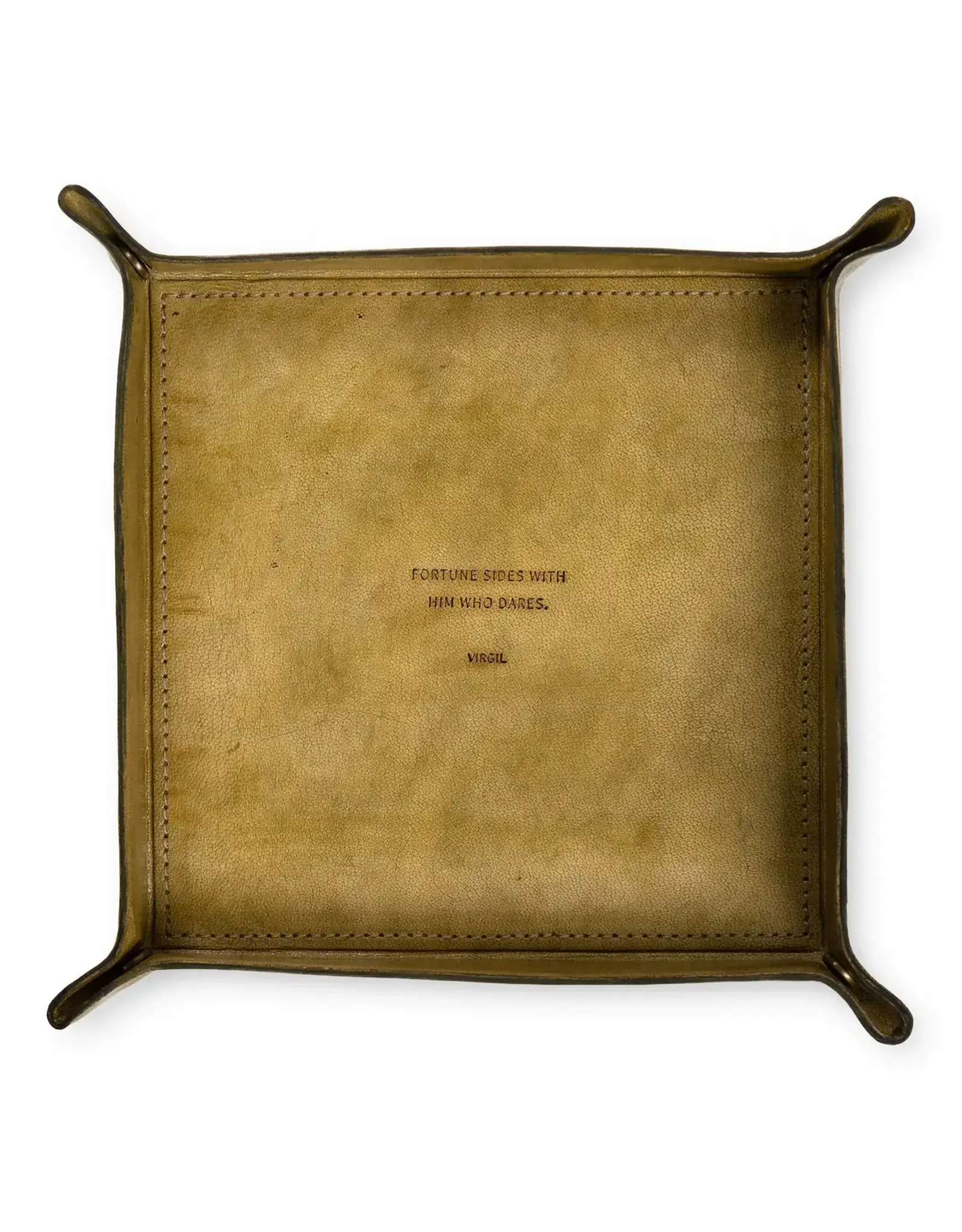 Fortune Sides with Him (Virgil) Leather Catchall