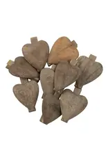 Wooden Heart Clip