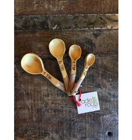 Measuring Spoon Set - Fair Trade Guatemalan Wood Items