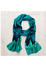 Trade roots Ocean Wave Scarf, India