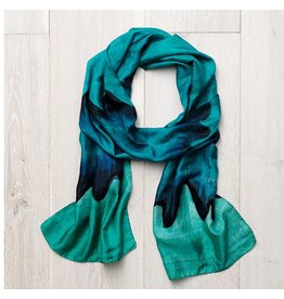 Trade roots Ocean Wave Scarf, India