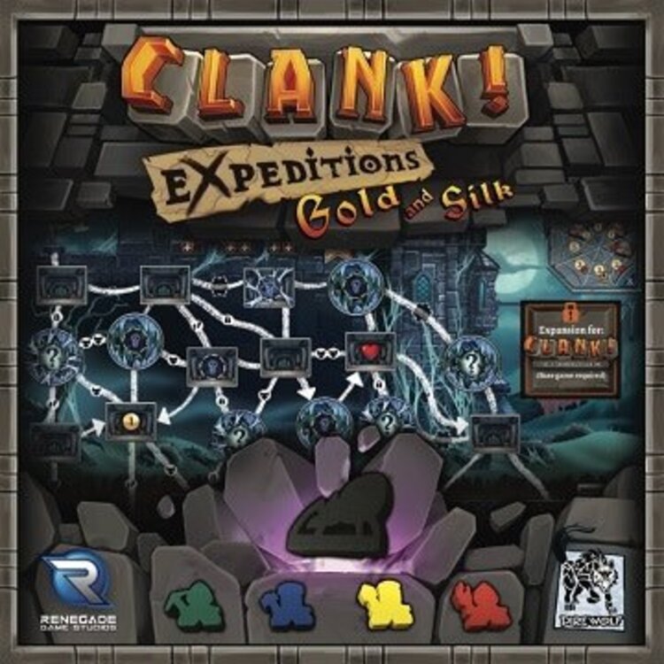 Renegade Game Studios Clank!: Ext. Expeditions: Gold And Silk (EN)