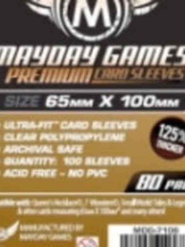 Mayday Games Sleeves - MDG-7106 «Magnum Copper» 65mm X 100mm Deluxe / 80