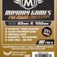 Sleeves - MDG-7106 «Magnum Copper» 65mm X 100mm Deluxe / 80