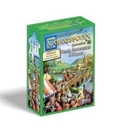 Z-Man Games, Inc. Carcassonne: Ext. Bazars, Ponts et Forteresses (FR)