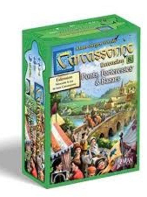 Z-Man Games, Inc. Carcassonne: Ext. Bazars, Ponts et Forteresses (FR)