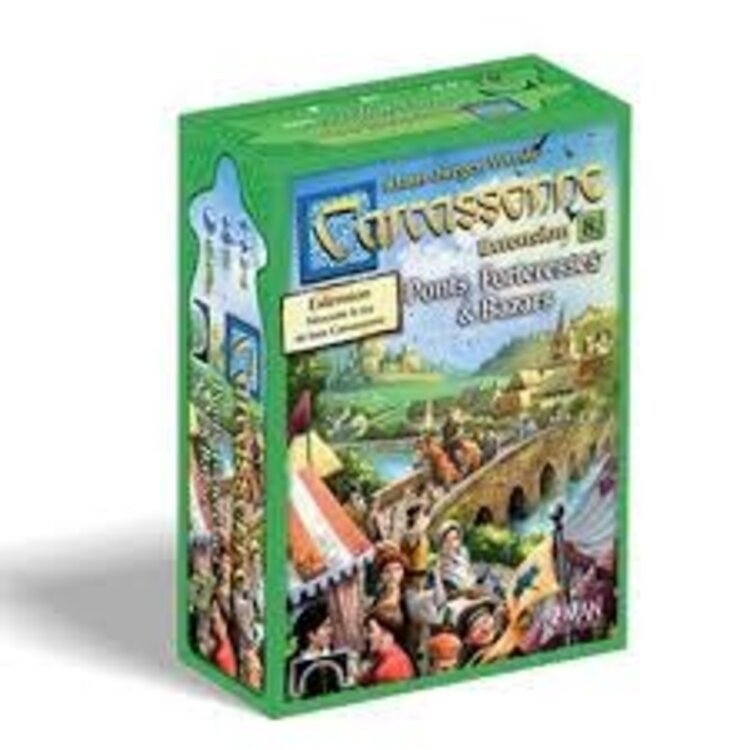 Z-Man Games, Inc. Carcassonne: Ext. Bazars, Ponts et Forteresses (FR)