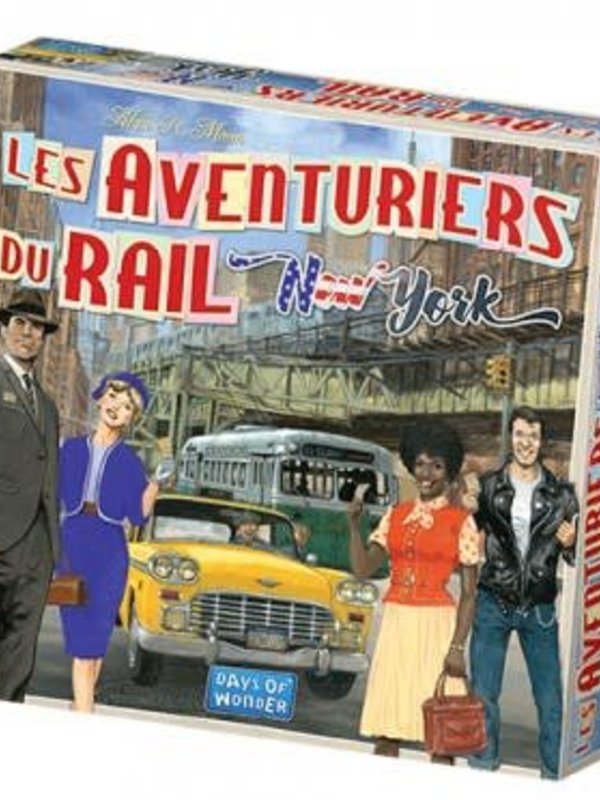 Days of Wonder Les Aventuriers du Rail: New York (FR)