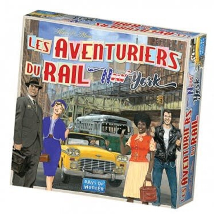 Days of Wonder Les Aventuriers du Rail: New York (FR)