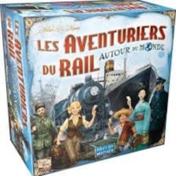 Days of Wonder Les Aventuriers du Rail: Autour du Monde (FR)