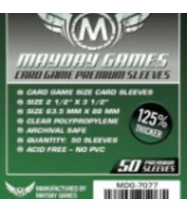 Mayday Games Sleeves - MDG-7077 «Standard» 63.5mm X 88mm Deluxe / 50