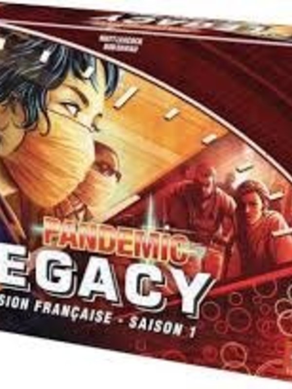 Z-Man Games, Inc. Pandemic: Legacy: Saison 1: Rouge (FR)
