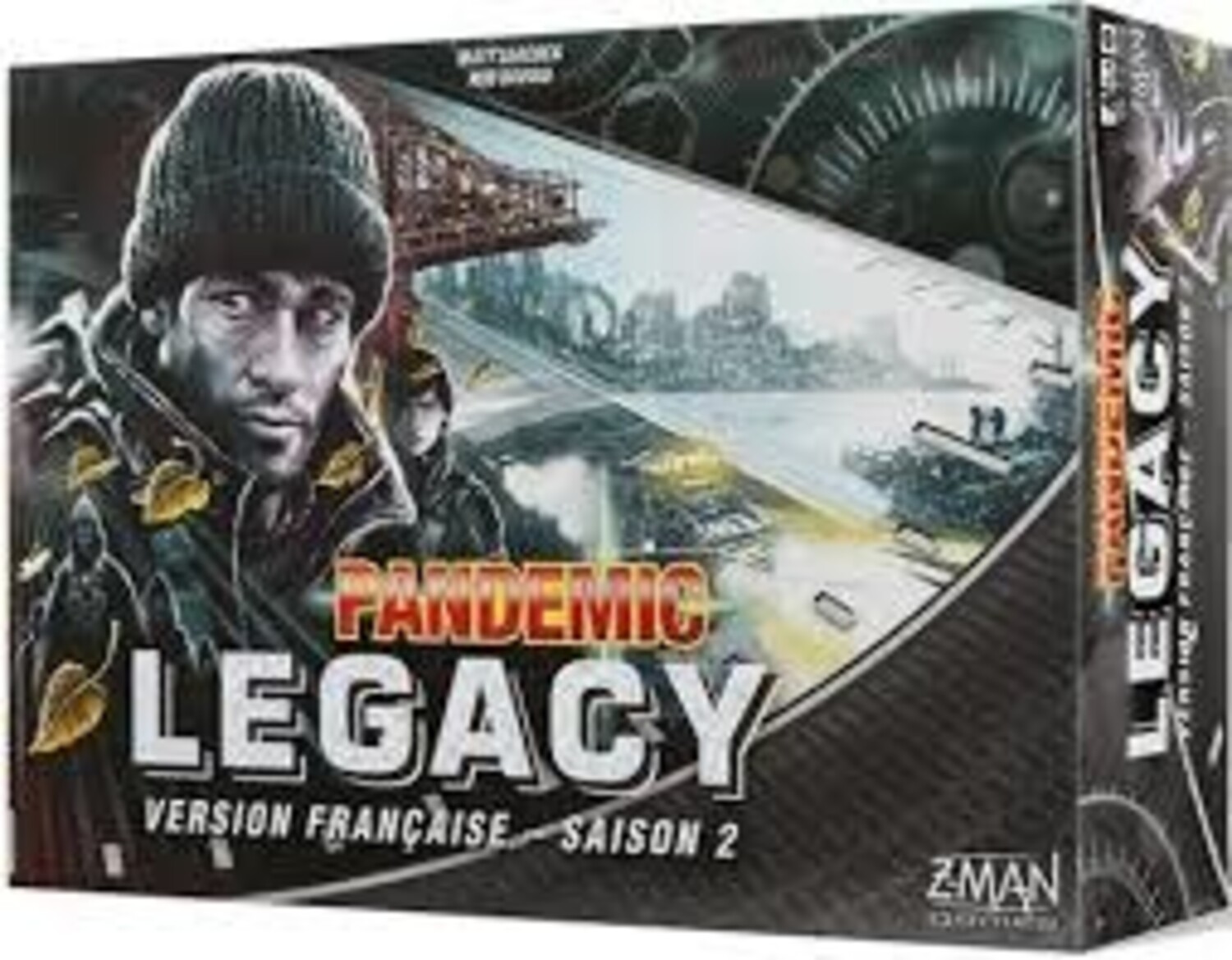 Jeu De Société Pandemic Legacy : Saison 2 (édition Noire) - Z-Man Games - Neuf Sous Blister