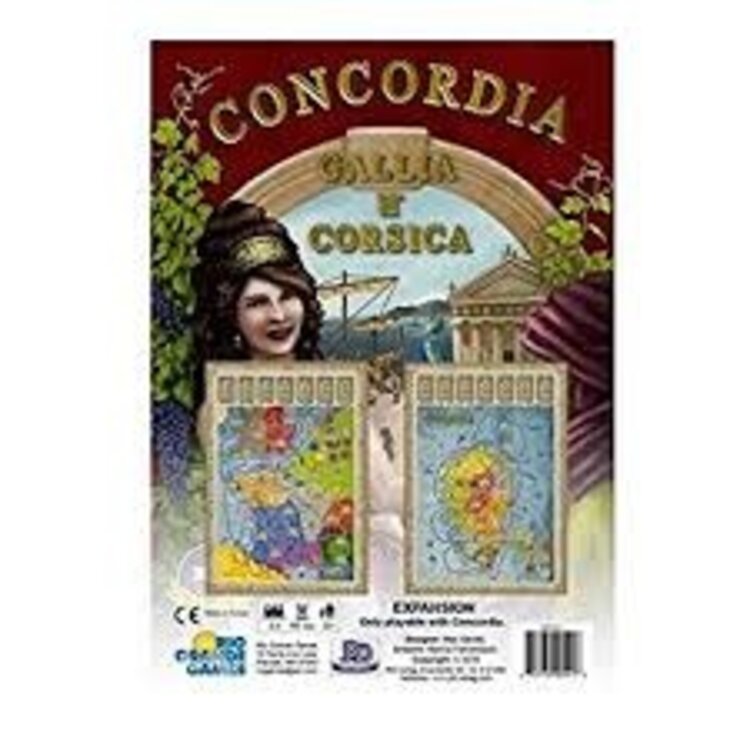 Rio Grande Games Concordia: Ext. Gallia And Corsica (EN)