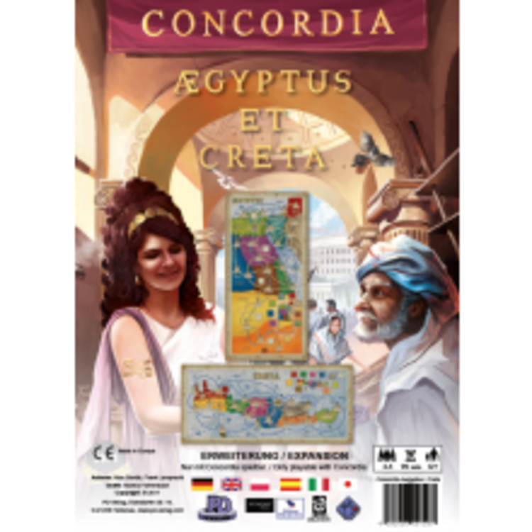 Rio Grande Games Concordia: Ext. Aegyptus And Creta (EN)