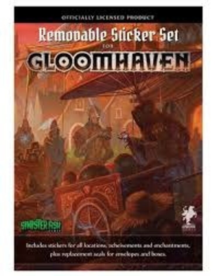 Sinister Fish Gloomhaven: Ext. Removable Sticker Set (EN)