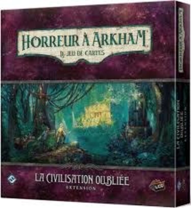 Fantasy Flight Games Horreur A Arkham JCE: Ext. La Civilisation Oubliée (FR)