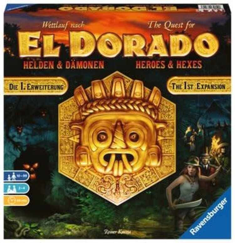 Ravensburger The Quest For El Dorado: Ext. Heroes And Hexes (EN)