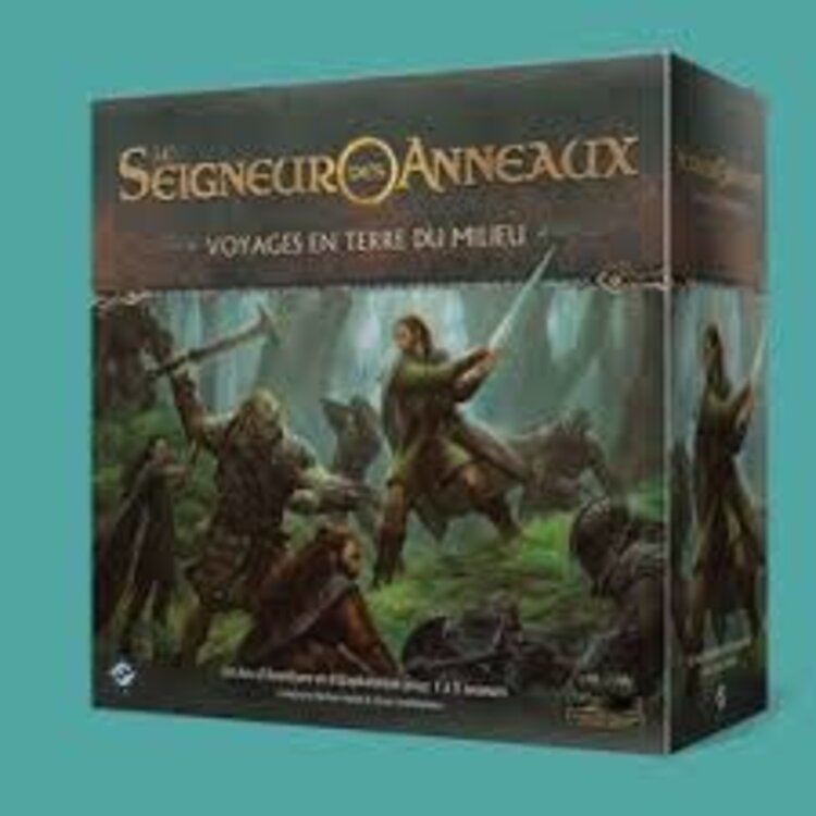 Fantasy Flight Games Le Seigneur Des Anneaux : Voyages En Terre Du Milieu (FR)