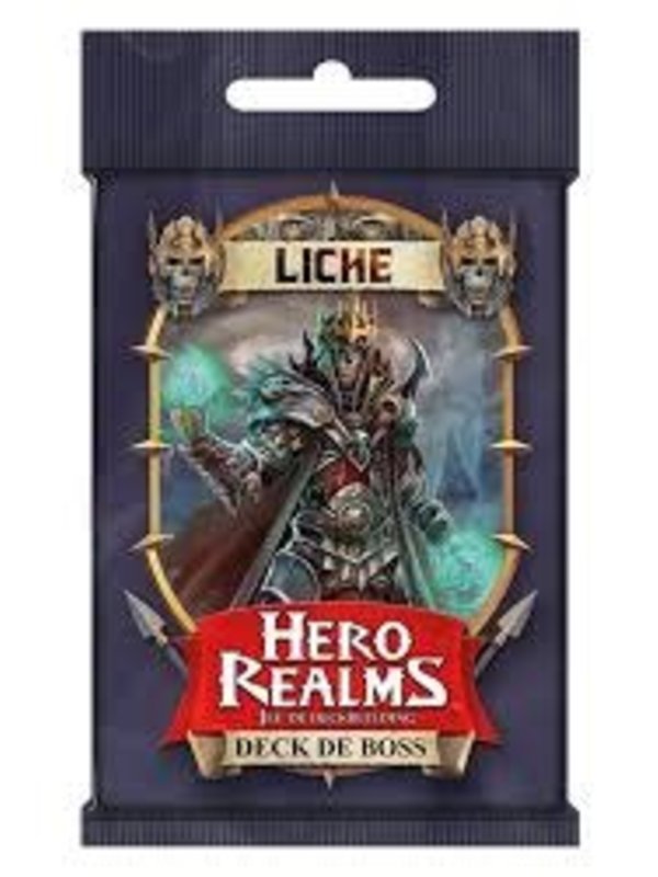 Iello Hero Realms: Deck Boss Liche (FR)