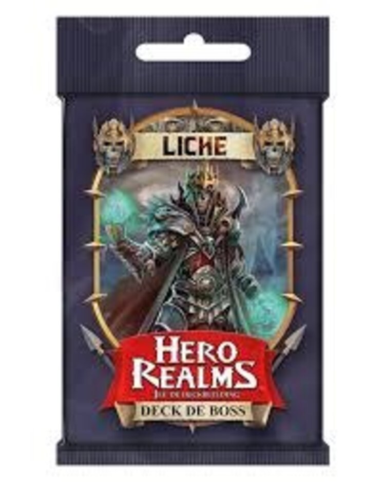 Iello Hero Realms: Deck Boss Liche (FR)
