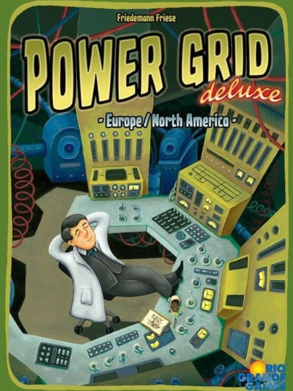 Rio Grande Games Power Grid Deluxe: Europe And North America (EN)