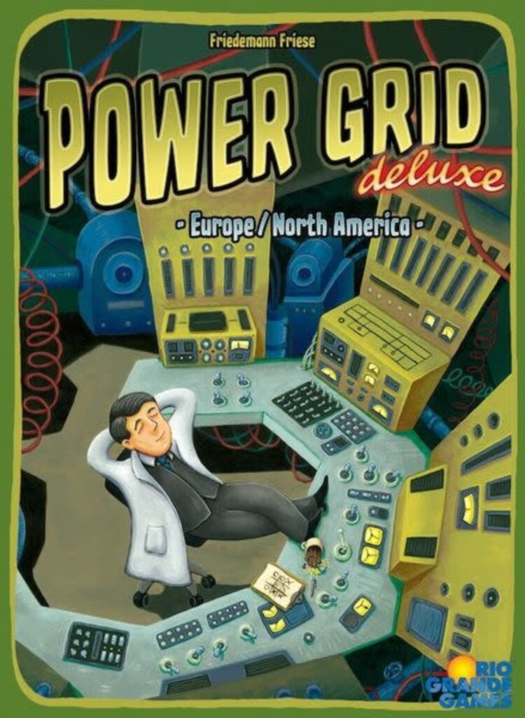 Rio Grande Games Power Grid Deluxe: Europe And North America (EN)
