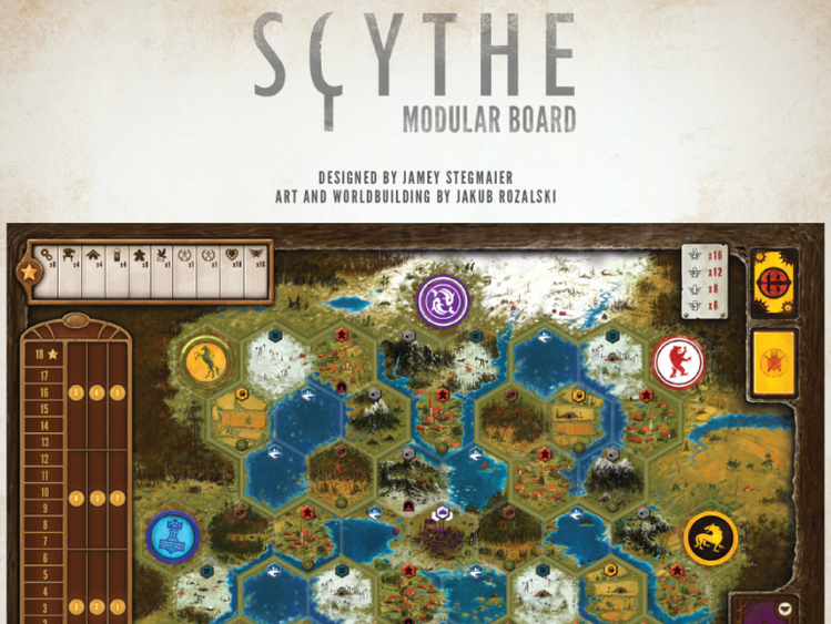 Stonemaier Games Scythe: Ext. Modular Board (ML)