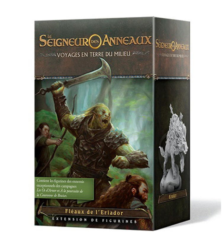 Fantasy Flight Games Le Seigneur Des Anneaux : Voyages En Terre Du Milieu: Ext. Fléaux De L'Eriador (FR)