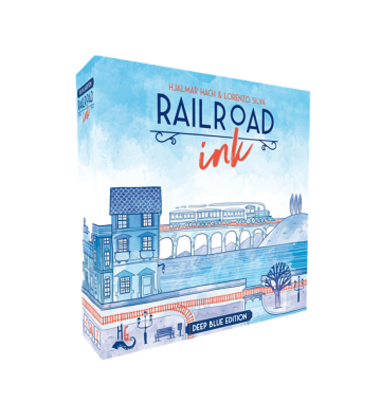 CMON Limited Railroad Ink: Deep Blue Edition (EN) (commande spéciale)